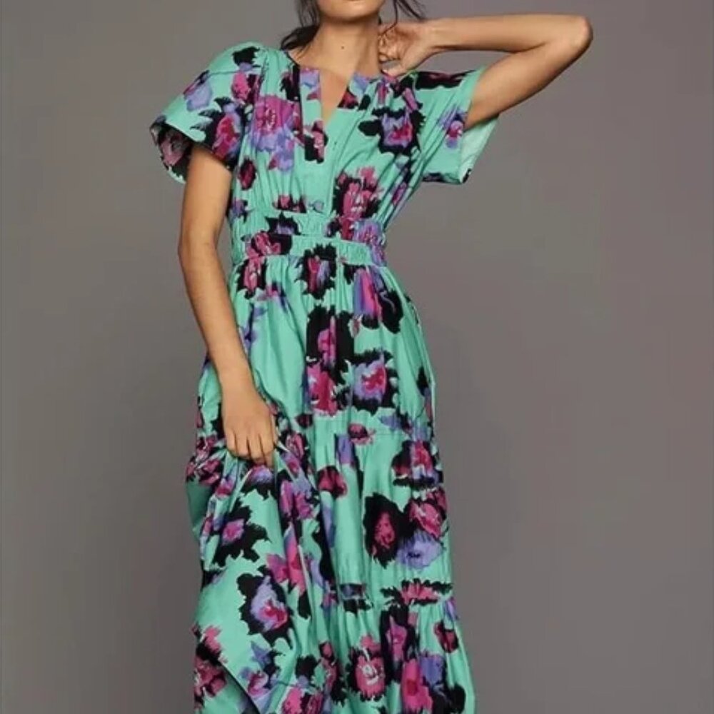 Anthropologie Somerset Maxi Dress - Size Large